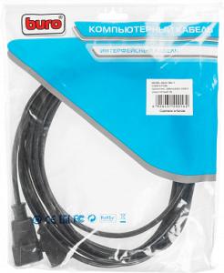Кабель-удлинитель Buro AN23-1008-5 IEC C13 IEC C14 5м черный