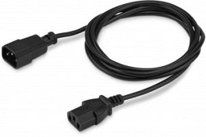 Кабель-удлинитель Buro AN23-1008-5 IEC C13 IEC C14 5м черный