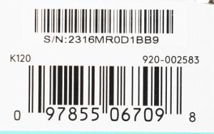 Клавиатура Logitech K120 черный USB (920-002583)
