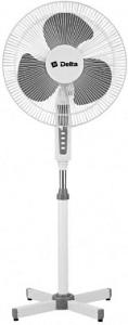 Вентилятор напольный Delta DL-020N 45Вт скоростей:3 белый/серый
