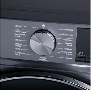 Стиральная машина Maunfeld MFWM1410SB02 класс: A+++ загр.фронтальная макс.:10кг темно-серебристый инвертер
