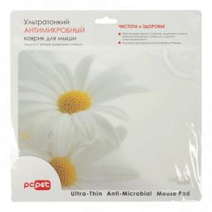 Коврик для мыши PC Pet Daisy AM02 белый рисунок