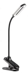 Светильник настольный Supra 11759 на прищепке светодиодный черный 6Вт