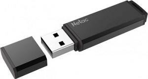 Флеш Диск Netac 16Gb U351 NT03U351N-016G-20BK USB2.0 серый
