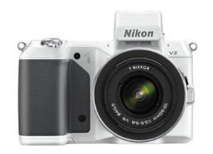 PhotoCamera Nikon 1 V2 white 14,2Mpix 10-30 VR 3" 1080 SDHC Ком-т с объективомLi-Ion 
