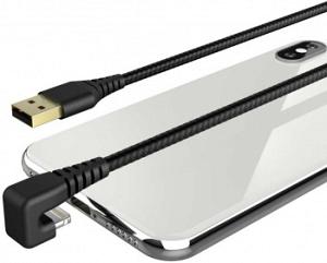 Кабель Hama 00187221 USB (m)-Lightning (m) 1.5м черный