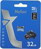 Флеш карта microSDHC 32GB Netac NT02P500STN-032G-S P500 w/o adapter