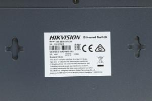 Коммутатор Hikvision DS-3E0510P-E/M 9x1Гбит/с 1SFP 8PoE 58W неуправляемый