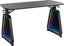 Стол игровой Cactus CS-GMD-BK-RGB столешница МДФ черный каркас черный 136x60x75см Стол игровой Cactus CS-GMD-BK-RGB столешница МДФ черный каркас черный 136x60x75см