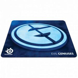 Коврик для мыши SteelSeries QcK+ Evil Genuises Limited Editiion тряпичный 450x400x4mm (63057)