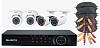 Комплект видеонаблюдения 4CH + 4CAM FE-104MHD KIT OFIS FALCON EYE