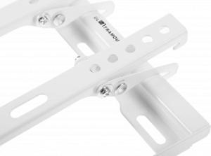 Кронштейн для телевизора Ultramounts UM831TW белый 17"-43" макс.35кг настенный наклон