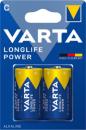 Батарея Varta Longlife power LR14 BL2 Alkaline C (2шт) блистер Батарея Varta Longlife power LR14 BL2 Alkaline C (2шт) блистер