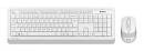 Клавиатура + мышь A4Tech Fstyler FG1010S клав:белый/серый мышь:белый/серый USB беспроводная Multimedia (FG1010S WHITE)