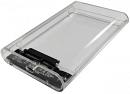 Внешний корпус для HDD/SSD AgeStar 3UB2P6C SATA III USB3.0 пластик прозрачный 2.5" Внешний корпус для HDD/SSD AgeStar 3UB2P6C SATA III USB3.0 пластик прозрачный 2.5"