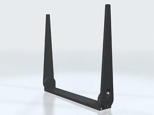 Кронштейн монтажный в стойку Hatteland Display JH 23BRD STD_A1