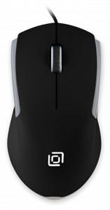 Мышь Оклик 245M черный оптическая 1000dpi USB 3but (471479)