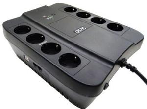 Источник бесперебойного питания Powercom Spider SPD-650U 390Вт 650ВА черный