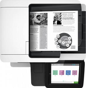 МФУ лазерный HP LaserJet Enterprise M528f (1PV65A) A4 Duplex Net белый