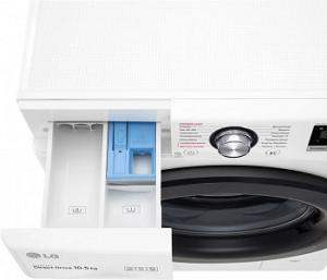 Стиральная машина LG TW4V3RS6W класс: A загр.фронтальная макс.:10.5кг белый инвертер