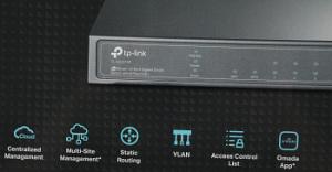 Коммутатор TP-Link SG2210P (L2) 8x1Гбит/с 2SFP 8PoE+ управляемый