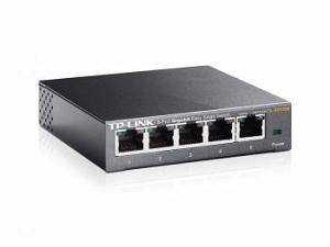 Коммутатор TP-Link TL-SG105E (L2) 5x1Гбит/с настраиваемый