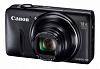 PhotoCamera Canon PowerShot SX600 IS black 16Mpix Zoom18x 3" 1080p SDXC CMOS 1x2.3 IS opt 5minF 4fr/s 30fr/s WiFi NB-6L