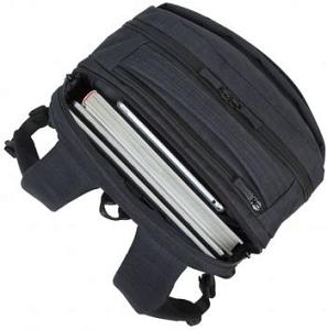 Рюкзак для ноутбука 17.3" Riva 8365 черный полиэстер (8365 BLACK)