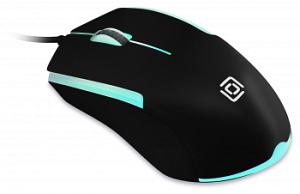 Мышь Оклик 245M черный оптическая 1000dpi USB 3but (471479)