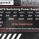 Блок питания ATX 600Вт NegoRack NR_PSU6002