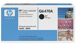 Картридж лазерный HP Q6470A черный (6000стр.) для HP CLJ 3600/CP3505/P2014