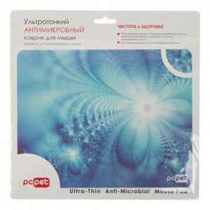 Коврик для мыши PC Pet Aquamarine Flower AM02 голубой