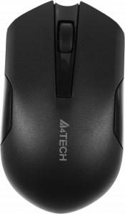 Мышь A4Tech V-Track G3-200NS черный оптическая 1200dpi беспров. USB 3but