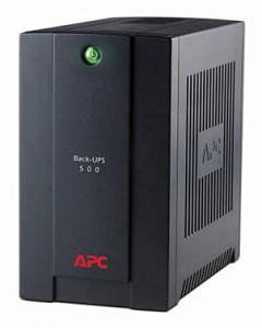 Источник бесперебойного питания APC Back-UPS BC500-RS 500 черный Standby with Schuko