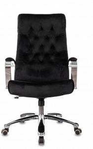 Кресло руководителя Бюрократ T-9928SL Fabric черный Italia Black крестов. металл хром