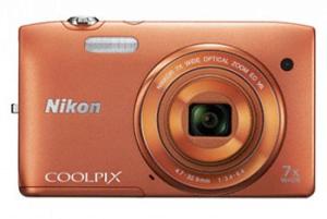 PhotoCamera Nikon CoolPix S3500 оранжевый