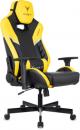 Кресло игровое Knight Thunder 5X черный/желтый эко.кожа крестов. металл Кресло игровое Knight Thunder 5X черный/желтый эко.кожа крестов. металл