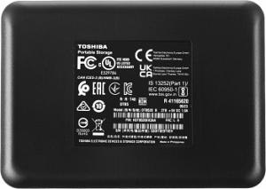 Жесткий диск Toshiba USB 3.0 2Tb HDTB520EK3AA Canvio Basics 2.5" черный