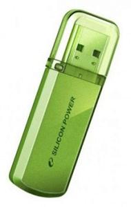 Флеш Диск Silicon Power 32Gb Helios 101 SP032GBUF2101V1N USB2.0 зеленый