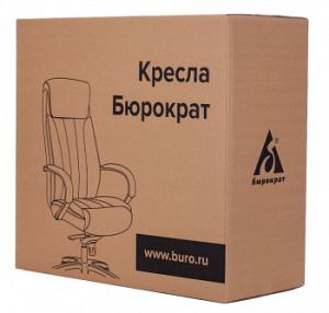 Кресло руководителя Бюрократ T-9908 черный кожа крестов. металл/дерево