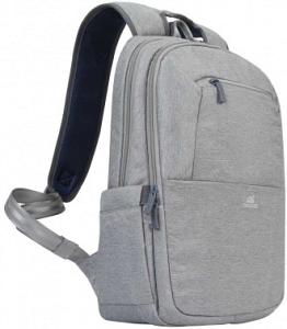 Рюкзак для ноутбука 15.6" Riva 7760 серый полиэстер женский дизайн (7760 GREY)