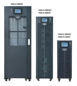 Источник бесперебойного питания Powercom Vanguard-II-33 VGD-II-20K33 20000Вт 20000ВА черный