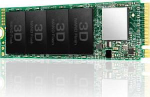 Накопитель SSD Transcend PCIe 3.0 x4 256GB TS256GMTE110S 110S M.2 2280 0.2 DWPD