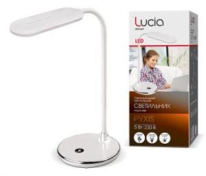 Светильник настольный Lucia Pyxis (L500-W) на подставке белый 5Вт