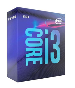 CPU Intel Core i3-9100F (3.6GHz/6MB/4 cores) LGA1151 BOX, TDP 65W, max 64Gb DDR4-2400, BX80684I39100FSRF7W