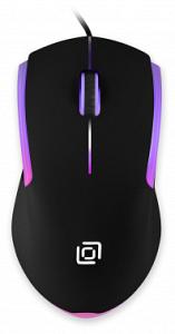 Мышь Оклик 245M черный оптическая 1000dpi USB 3but (471479)