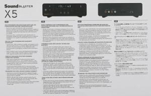 Звуковая карта Creative USB Sound Blaster X5 (Cirrus Logic CS43198) 5.1 Ret
