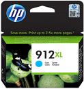 Картридж струйный HP 912XL 3YL81AE голубой (825стр.) для HP OfficeJet 801x/802x Картридж струйный HP 912XL 3YL81AE голубой (825стр.) для HP OfficeJet 801x/802x