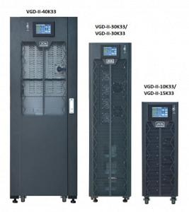 Источник бесперебойного питания Powercom VGD-II-10K33 10000Вт 10000ВА черный без батареи