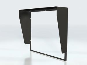 Солнцезащитный козырек монитора для серверной стойки Hatteland Display JH 19TSV STD_B1
